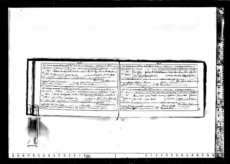 Rippington (Sophia) 1841 Marriage Record